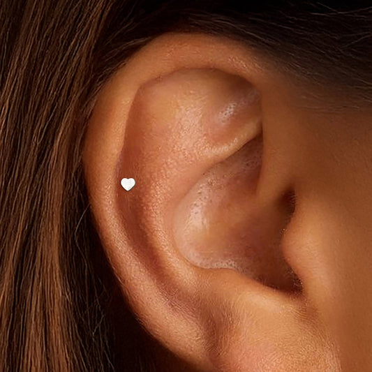 Simply Tiny Heart Flat Back