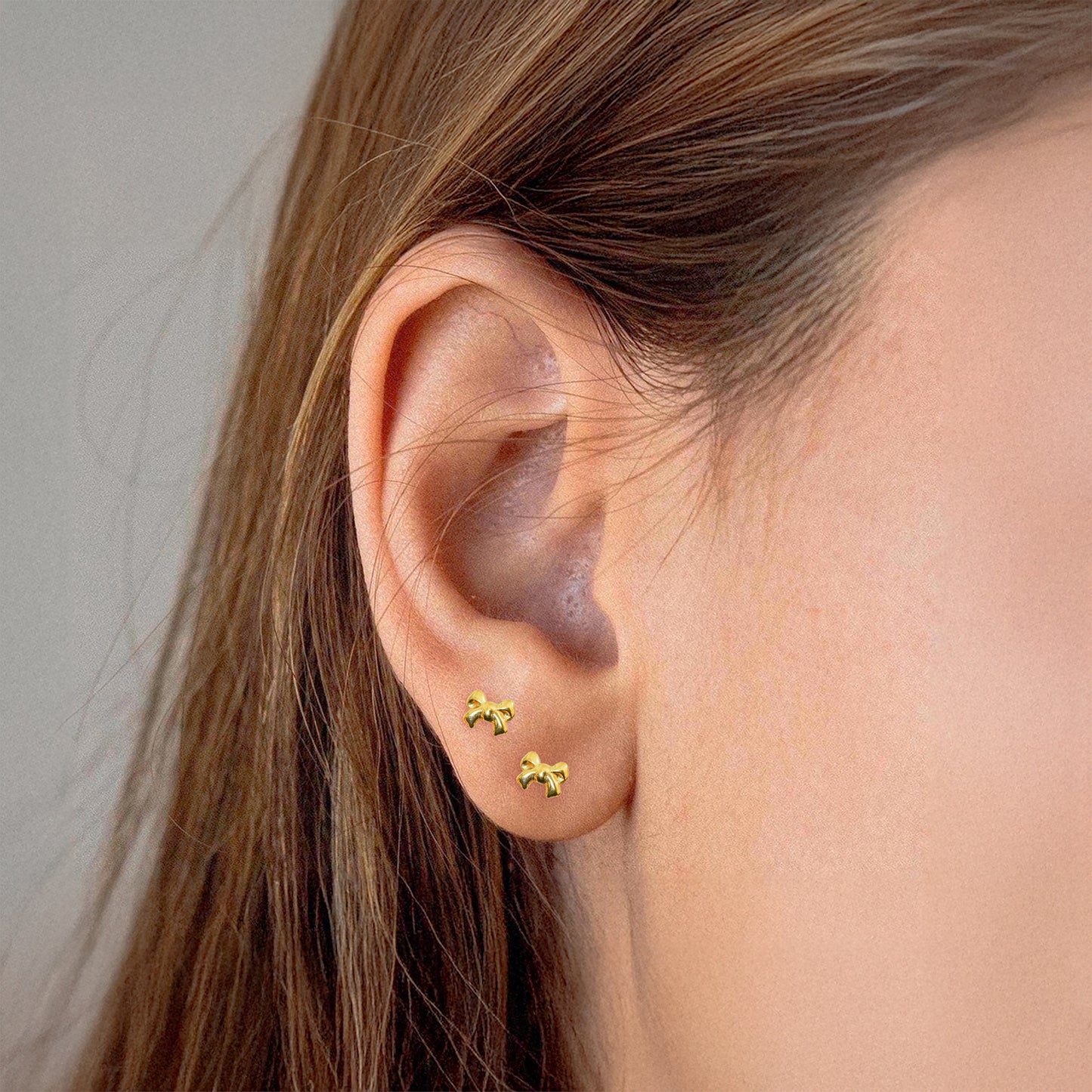 Thicker Bow Flat Back