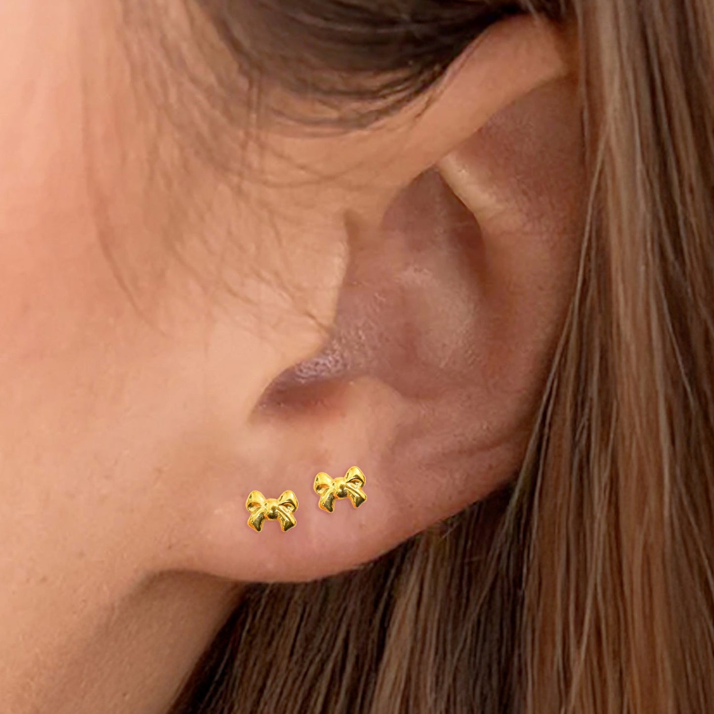 Thicker Bow Flat Back