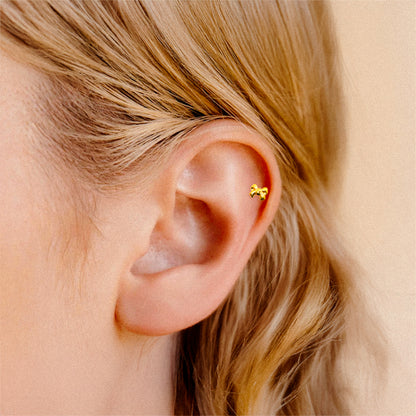 Thicker Bow Flat Back