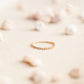 Dainty Beaded Ring in Gold