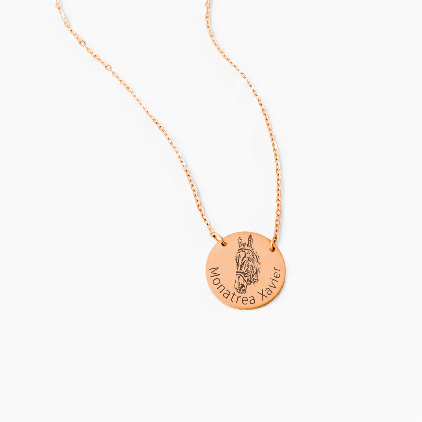 Pet Portrait Necklace
