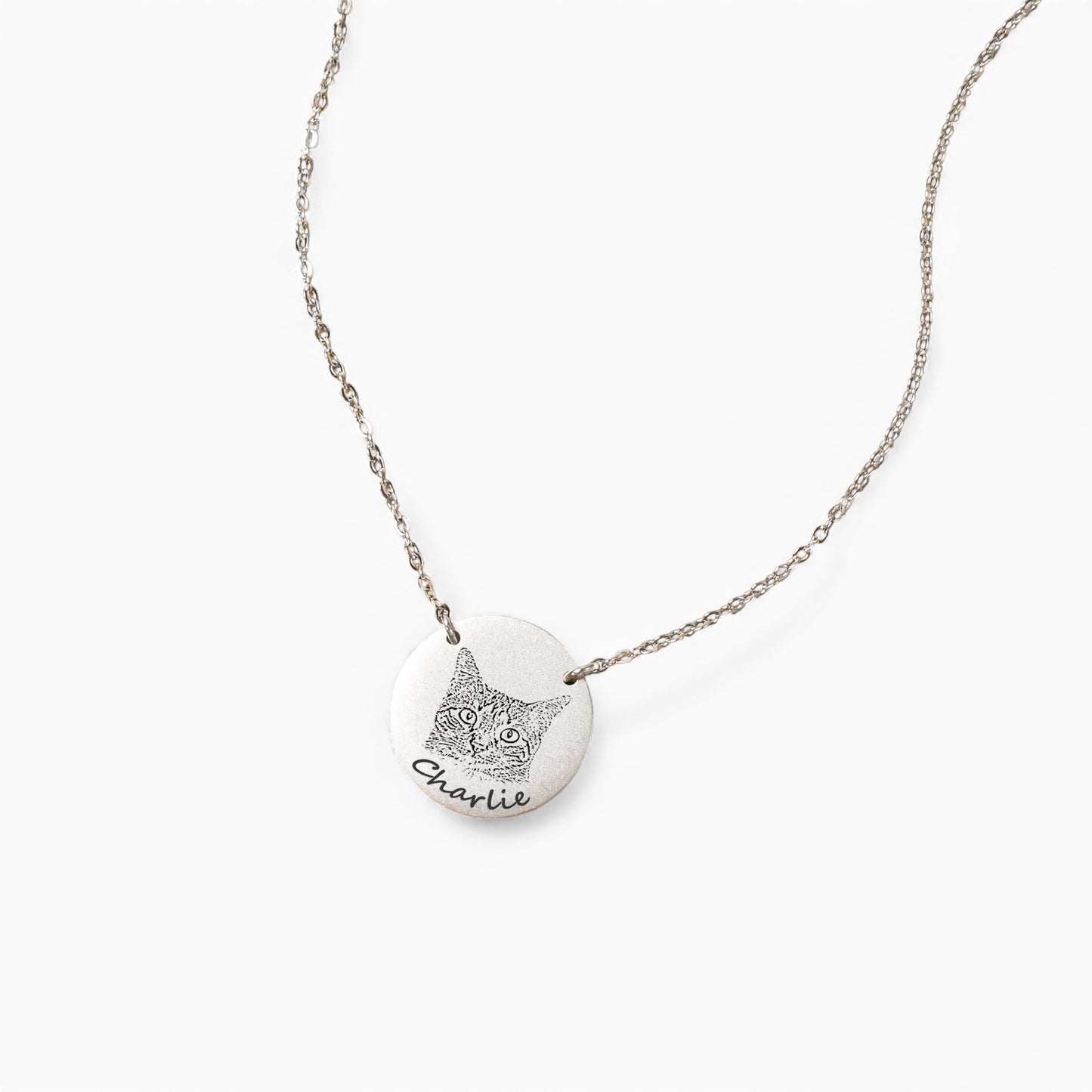 Pet Portrait Necklace