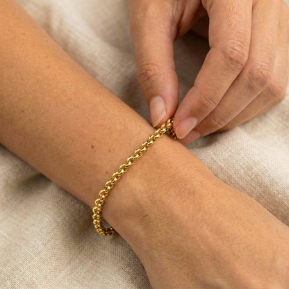4mm Rolo Chain Bracelet