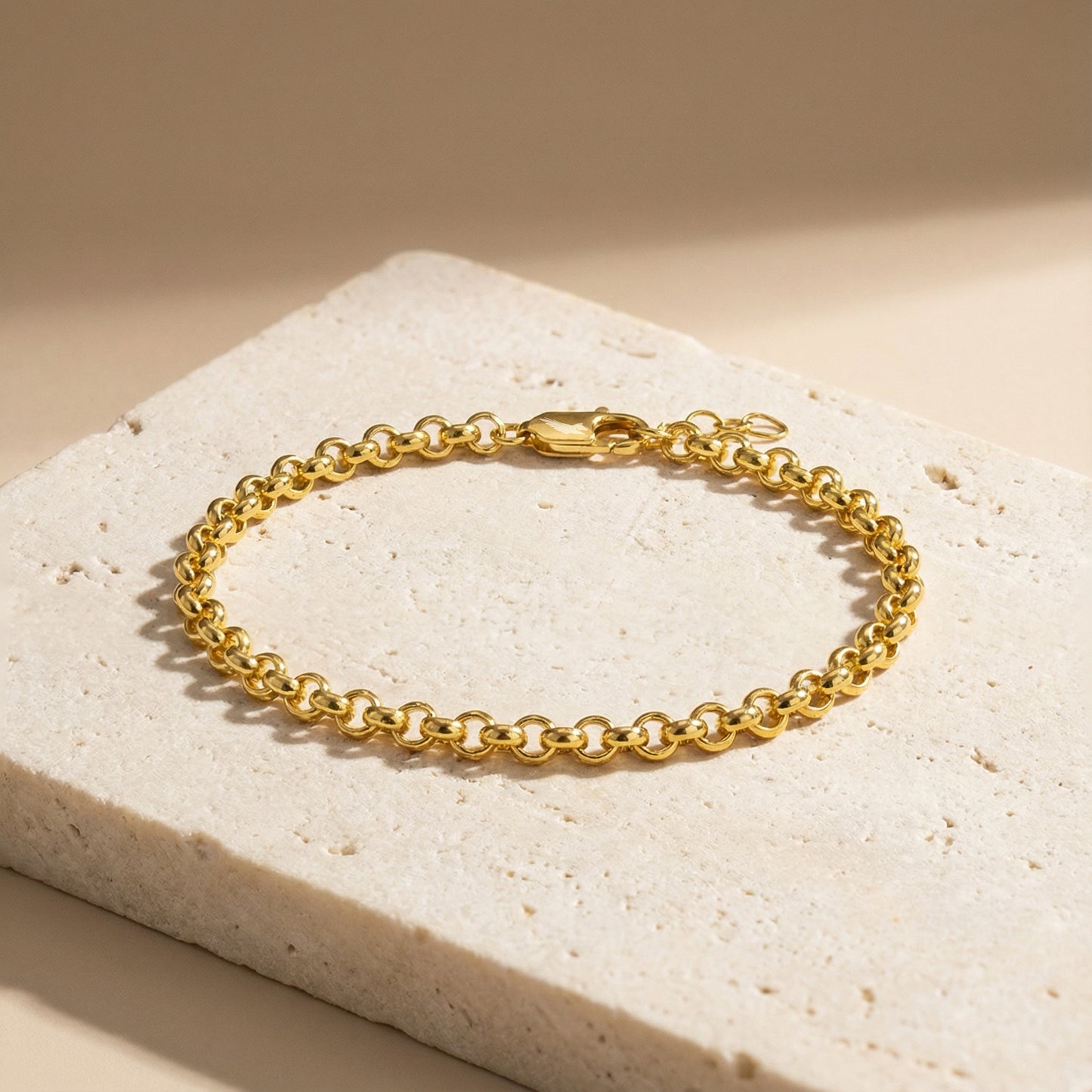 4mm Rolo Chain Bracelet