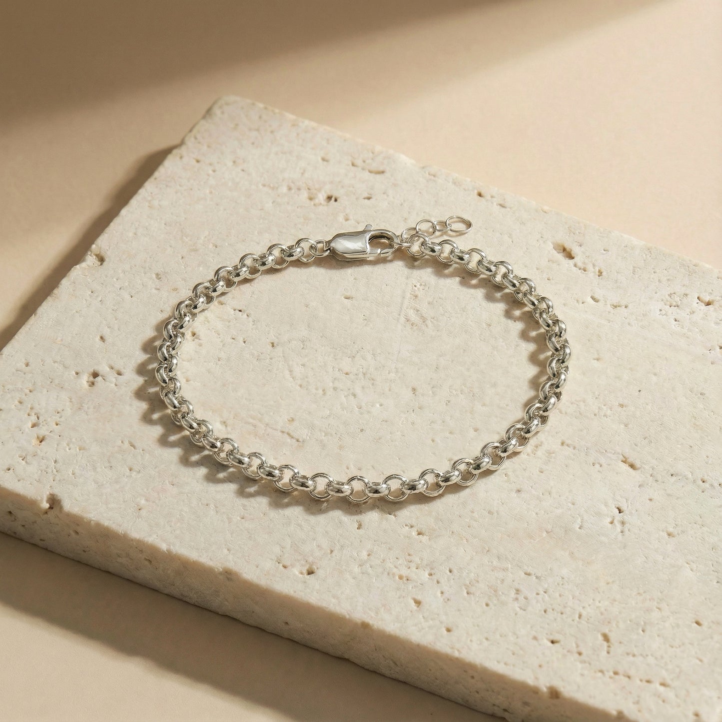 4mm Rolo Chain Bracelet