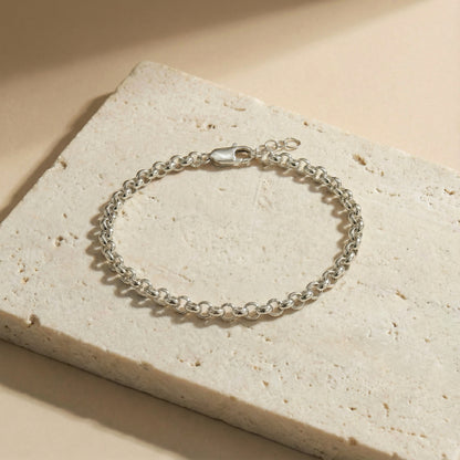 4mm Rolo Chain Bracelet